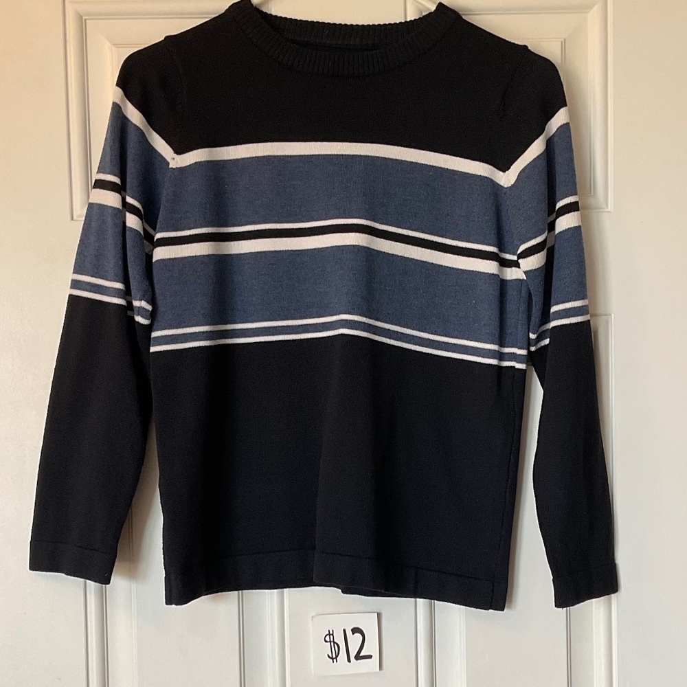 Womens XS Striped Sweatshirt Vintage Style